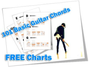 101 basic guitar chords