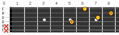 G minor chord v3